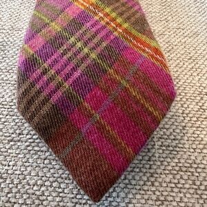 DRAKE’S Wool Tie-Handmade in London-Stunning